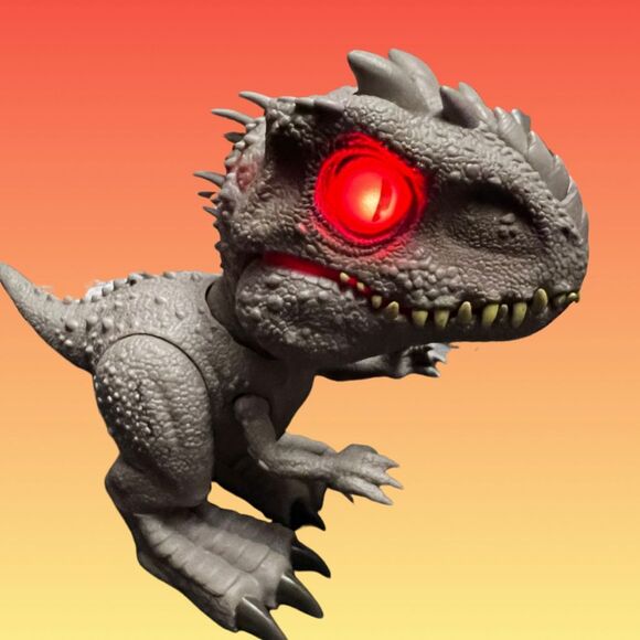 Jurassic World Feeding Frenzy Indominus Rex Mattel Cretaceous With Sound - Picture 2 of 5